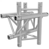 Global Truss 1.64' 4-Way Triangular Vertical Cross-Junction Apex Up/Down for F33 Triangle Truss