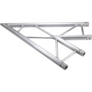 Global Truss Horizontal 2-Way Corner Junction for F32 I-Beam Truss System (45°, 3.28')