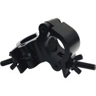 Global Truss Heavy-Duty Dual Swivel Clamp for 50mm Tubing (Black)