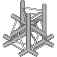 Global Truss 1.64' 5-Way Triangular Cross-Junction Apex Down for F33 Triangle Truss