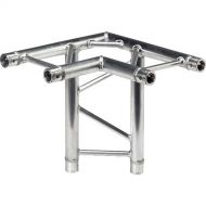 Global Truss Horizontal 3-Way Corner Junction for F32 I-Beam Truss System (90°, 1.64')