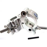 Global Truss Heavy-Duty Dual Swivel Clamp for 50mm Tubing (Silver)