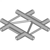 Global Truss 4-Way Horizontal Cross-Junction for F32 I-Beam Truss System (1.64')