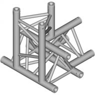 Global Truss 1.64' 4-Way Triangular T-Junction Apex Down for F33 Triangle Truss