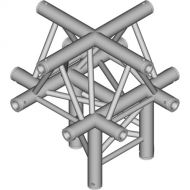 Global Truss 1.64' 5-Way Triangular Cross-Junction Apex Up for F33 Triangle Truss