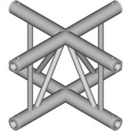 Global Truss 4-Way Vertical Cross-Junction for F32 I-Beam Truss System (1.64')