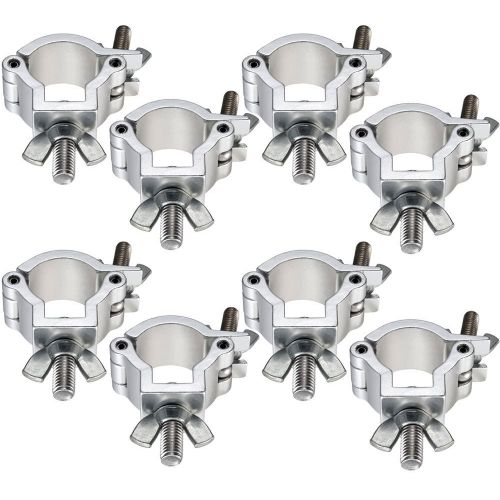  Global Truss Light Duty Jr Clamp 8-Pack for F23 Stage Lighting Truss