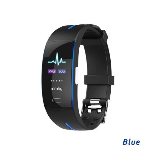  Globalqi Farbbildschirm Intelligent Armband EKG + PPG Elektrokardiogramm Herzfrequenz Blutdruck berwachung Multifunktional Sport Wasserdicht Beobachten