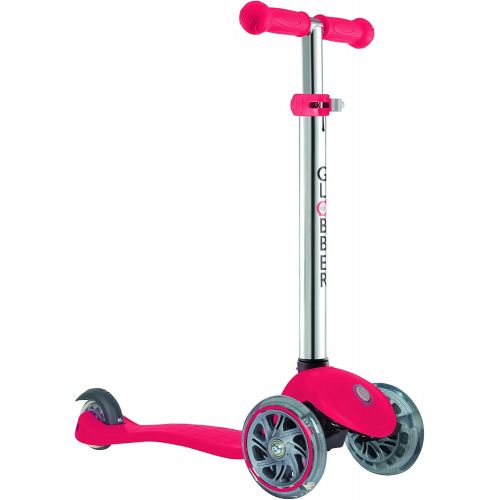  Globber Scooters Globber Evo 3 Wheel 4-in-1 Convertible Scooter (Red LED)