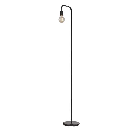  Globe Electric Company Globe Electric Holden 70 Black Floor Lamp, 12937