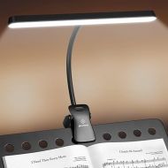 Glocusent 57 LED Super Bright Music Stand Light, Eye Caring Clip-on Piano Light, 3 Color & 5 Brightness, USB-C Rechargeable, Long Lasting up to 140 Hrs, Perfect for The Piano, Sheet Music