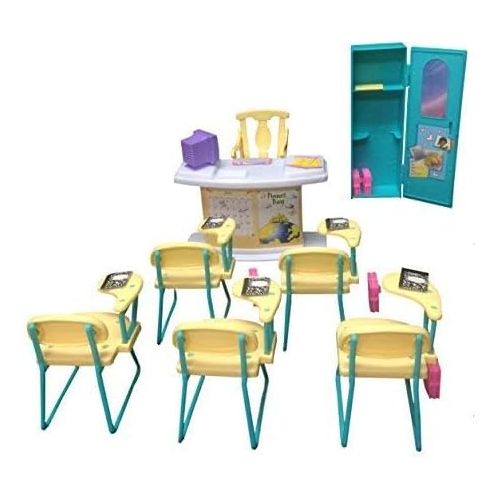  gloria Dollhouse Furniture - Classroom Play Set