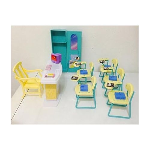  gloria Dollhouse Furniture - Classroom Play Set