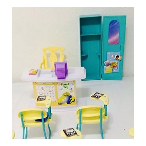  gloria Dollhouse Furniture - Classroom Play Set