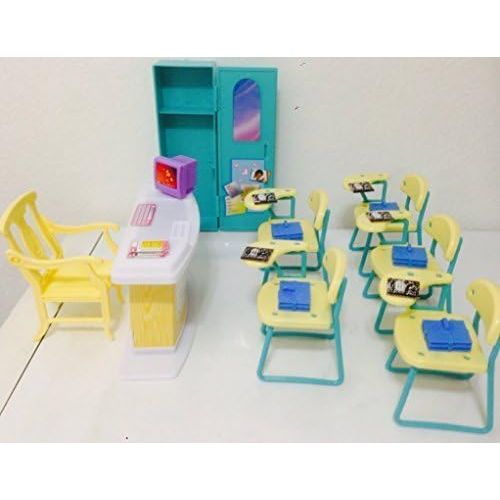  gloria Dollhouse Furniture - Classroom Play Set