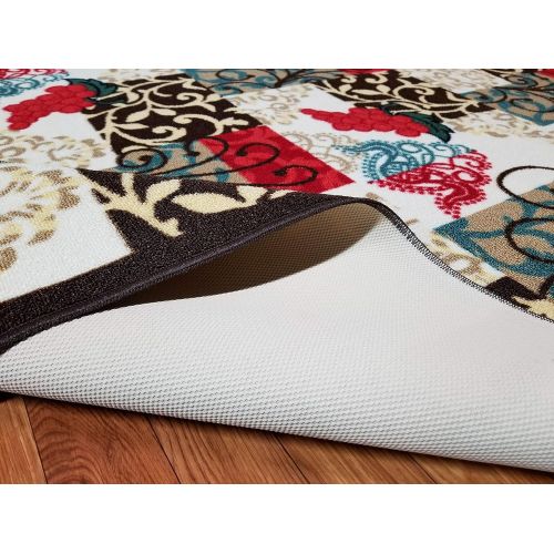  Gloria Kitchen Mat Low Profile Non Slip Skid Resistant Anti Bacterial Thin Kitchen Rug