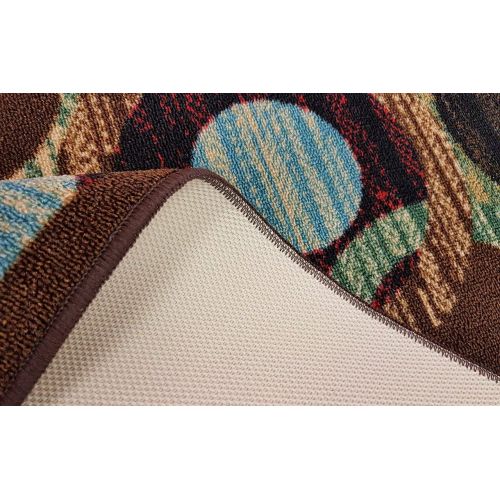  Gloria Kitchen Mat Low Profile Non Slip Skid Resistant Anti Bacterial Thin Kitchen Rug