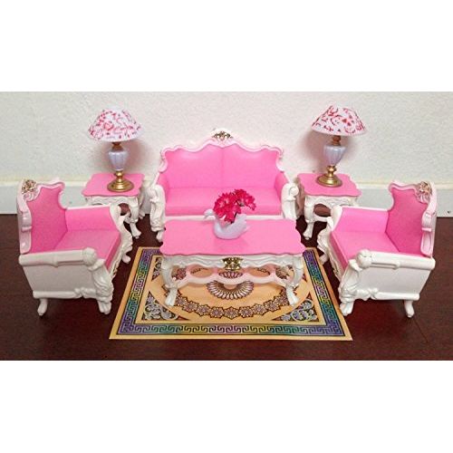  Gloria My Fancy Life Dollhouse Furniture - Deluxe Living Room Playset