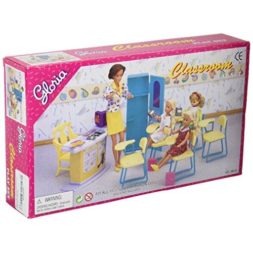  gloria Dollhouse Furniture - Classroom Play Set