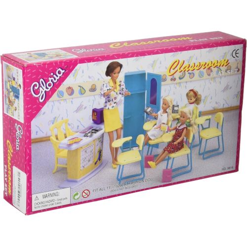  gloria Dollhouse Furniture - Classroom Play Set