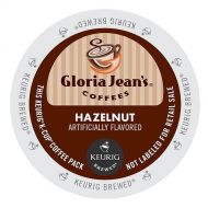 Gloria Jeans Coffee Hazelnut, Single Serve K-Cup Pod, Flavored Coffee, 96 Count