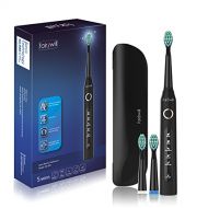 Gloridea Fairywill 5 Modes Electric Toothbrush with Travel Case, Rechargeable Sonic Toothbrush for Kids and...