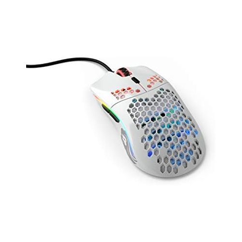  Glorious PC Gaming Race Glorious Model O RGB 67g Lightweight Gaming Mouse, Glossy White (GO-GWHITE)