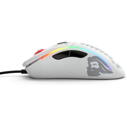  [아마존베스트]Glorious PC Gaming Race Model D Gaming Mouse - Matte White