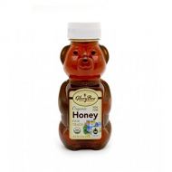 GloryBee OG Fair Trade Honey Bear, 6-12 ounce Bottles