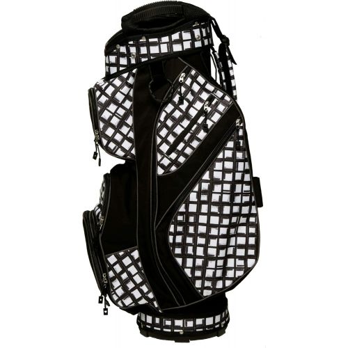 Glove It Golf Bag - 6 LBs Nylon Golf Bag with 15 dividers, Rain Hood & 9 Easy Access Pockets, Women’s Golf Cart Bag