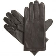 ISOTONER isotoner Men’s Leather Touchscreen Texting Cold Weather Gloves with Warm Dual Lining