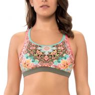 Body Glove Womens Crossover Pompei Equalizer Bikini Top