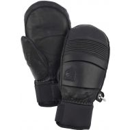 Gloves Hestra Leather Fall Line - Short Freeride Snow Mitten with Superior Grip for Skiing and Mountaineering