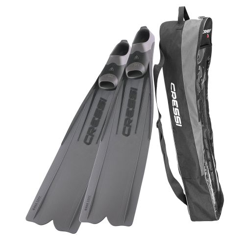 크레시 Gloves Cressi Mens Gara 3000 LD Long Distane Long Blade Diving Fins (with Bag)