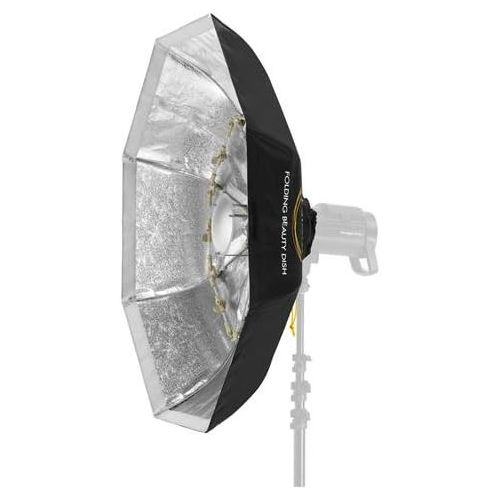  Glow Foldable Beauty Dish with Bowens Mount (Silver, 40)