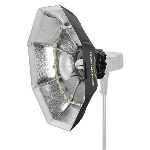  Glow Foldable Beauty Dish with Bowens Mount (Silver, 28)