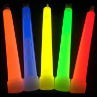 Glow With Us Glow Sticks Bulk Wholesale, 100 6” Industrial Grade Pink Light Sticks, Bright Color, Glow 12-14 Hrs, Safety Glow Stick with 3-year Shelf Life, GlowWithUs Brand
