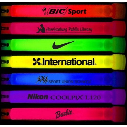  Glow With Us Glow Sticks Bulk Wholesale, 100 6” Industrial Grade Pink Light Sticks, Bright Color, Glow 12-14 Hrs, Safety Glow Stick with 3-year Shelf Life, GlowWithUs Brand