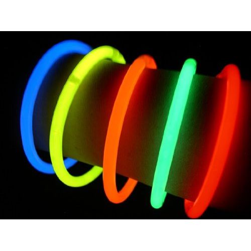  Glow With Us Glow Sticks Bulk Wholesale, 100 6” Industrial Grade Light Sticks+100 FREE Glow Bracelets! Assorted Bright Colors, Glow 12-14 Hrs, Safety Glow Stick with 3-year Shelf L