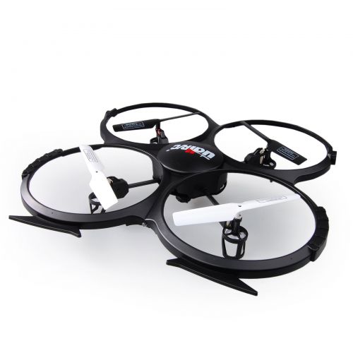  GlowSol UDI U818A 2.4GHz 4 CH 6 Axis Gyro RC Quadcopter with Camera RTF Mode 2 (2pcs batteries)