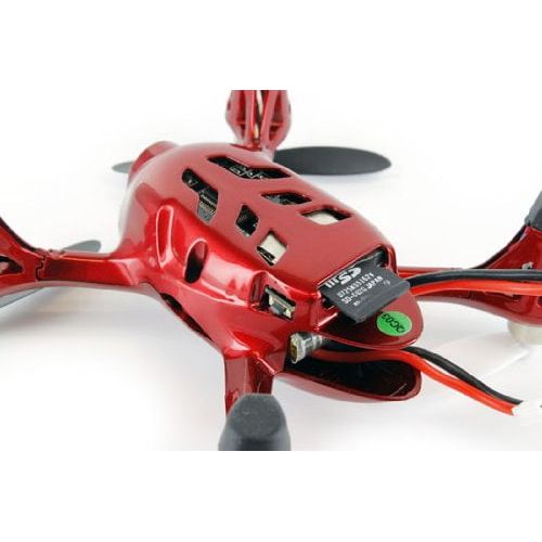  GlowSol Hubsan X4 (H107C) 4 Channel 2.4GHz RC Quad Copter with Camera - RedWhite