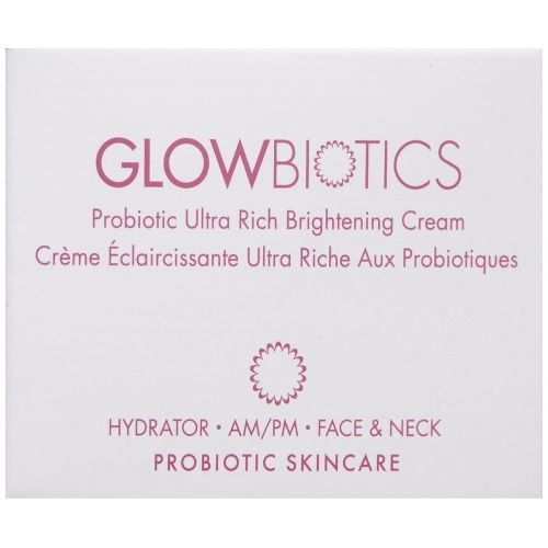  Glowbiotics MD Probiotic Ultra Rich Brightening Moisturizing Face Cream, 2oz