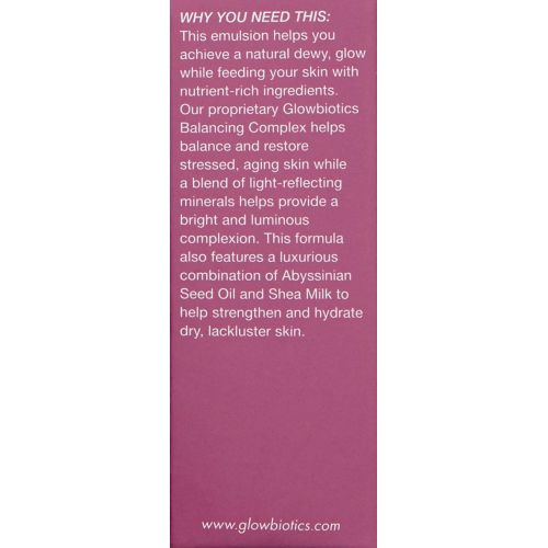  Glowbiotics MD Probiotic Hydraglow Cream Oil, 1 fl. oz.