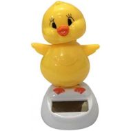 [아마존베스트]Glumes Solar Powered Dancing Toy Yellow Duck Swaying animal for Car Decoration Happy Valentine Day Happy Halloween Day