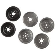 Gmade 70184 1.9 SR03 Beadlock Wheels (Matt Black) (2)