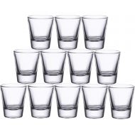 [아마존베스트]Gmark 1.5-Ounce Heavy Base Shot Glass Set, Whiskey Shot Glass 12-Pack GM2011