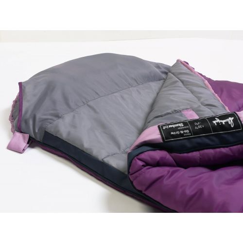  Slumberjack Go-N-Grow Girls 30 Degree Sleeping Bag