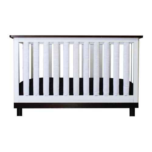  Go Mama Go Wonder Bumpers 38 Piece Crib Bedding Set, Black/White