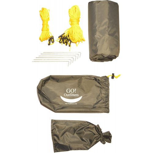  Go Outfitters Apex Camping Shelter/Hammock Tarp