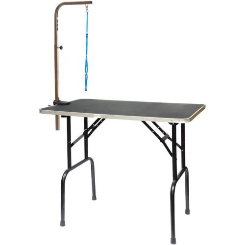  Go Pet Club Pet Dog Grooming Table with Arm, 30-Inch